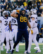 Trevon Wesco West Virginia Mountaineers Signed 8x10 Photo #2