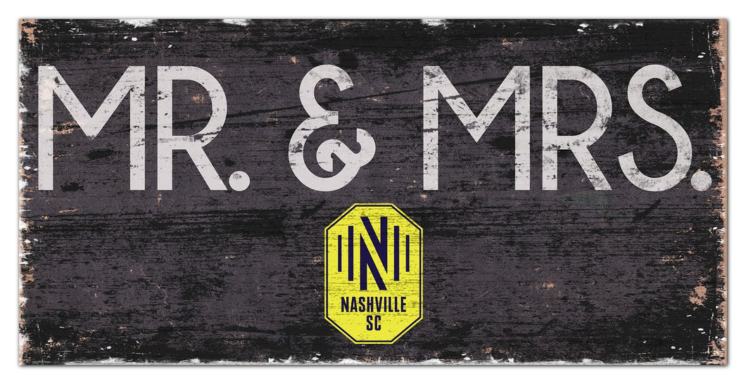 Nashville SC Mr. & Mrs. Wood Sign - 6