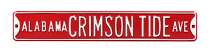Alabama Crimson Tide Steel Avenue Street Sign