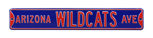 Arizona Wildcats Steel Avenue Street Sign