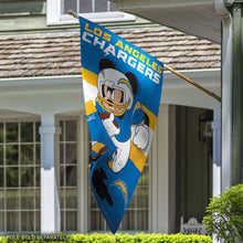 Los Angeles Chargers Mickey Mouse Vertical Flag - 28"x40"