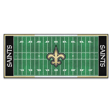 New Orleans Saints Football Field Runner - 30"x72"