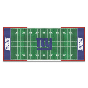 New York Giants Football Field Runner - 30"x72"