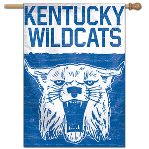 Kentucky Wildcats College Vault Vertical Flag - 28" X 40"                                        