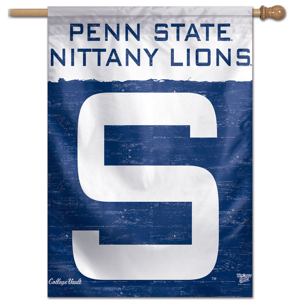 Penn State Nittany Lions College Vault Vertical Flag - 28