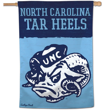 North Carolina Tar Heels College Vault Vertical Flag - 28