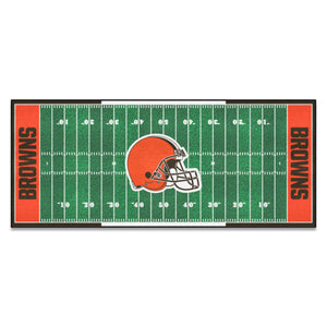 Cleveland Browns Football Field Runner - 30"x72"