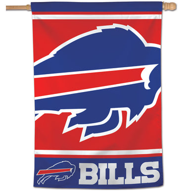 Buffalo Bills Mega Logo Vertical Flag - 28