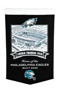 Philadelphia Eagles Lincoln Financial Field Stadium Banner - 15"x24"