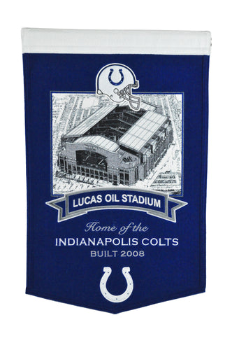 Indianapolis Colts Lucas Oil Stadium Banner - 15