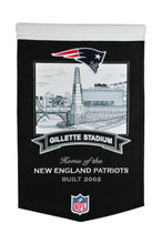 New England Patriots Gillette Stadium Banner - 15"x24"