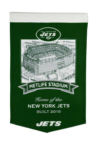 New York Jets Metlife Stadium Banner - 15"x24"