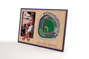Atlanta Braves 3D StadiumViews Picture Frame
