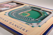 Texas Rangers 3D StadiumViews Picture Frame