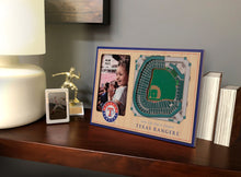 Texas Rangers 3D StadiumViews Picture Frame