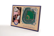 Texas Rangers 3D StadiumViews Picture Frame