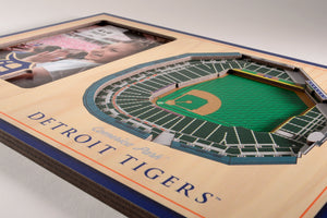 Detroit Tigers 3D StadiumViews Picture Frame