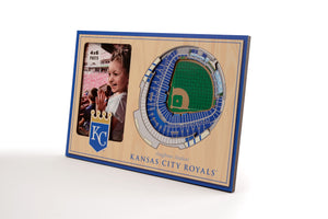 Kansas City Royals 3D StadiumViews Picture Frame