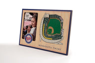 Minnesota Twins 3D StadiumViews Picture Frame
