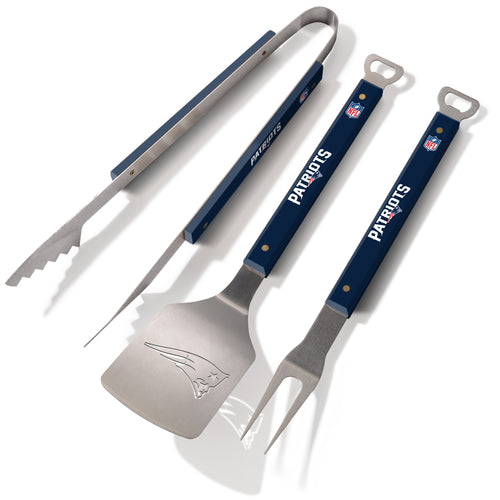 New England Patriots Spirit BBQ Grill Set