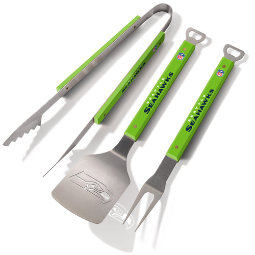 Seattle Seahawks Spirit BBQ Grill Set