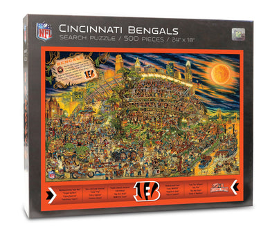 Cincinnati Bengals Joe Journeyman Puzzle