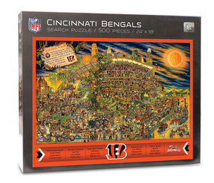 Cincinnati Bengals Joe Journeyman Puzzle