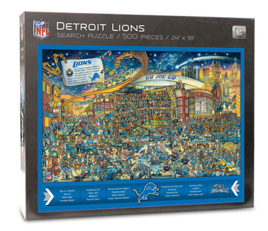Detroit Lions Joe Journeyman Puzzle
