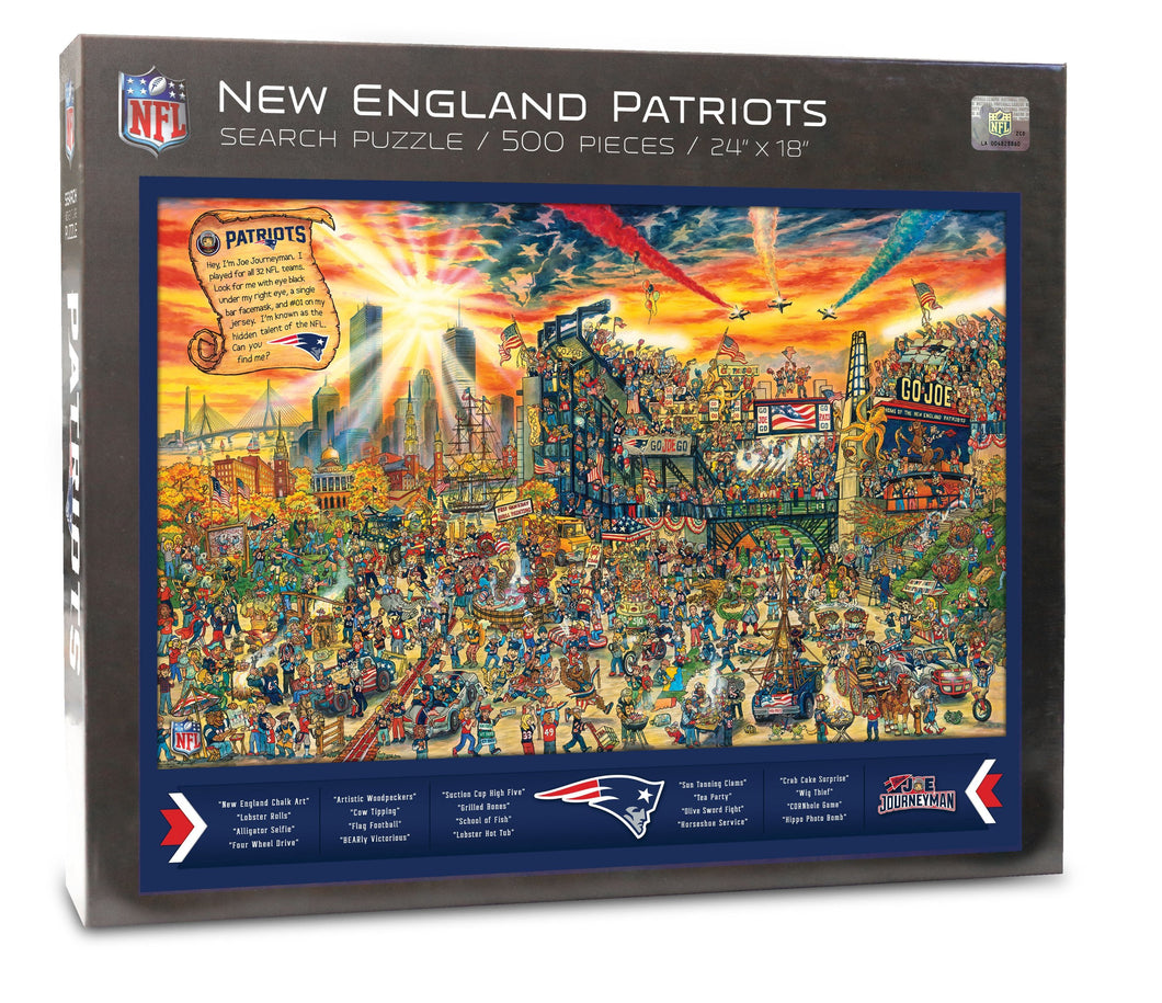 New England Patriots Joe Journeyman Puzzle