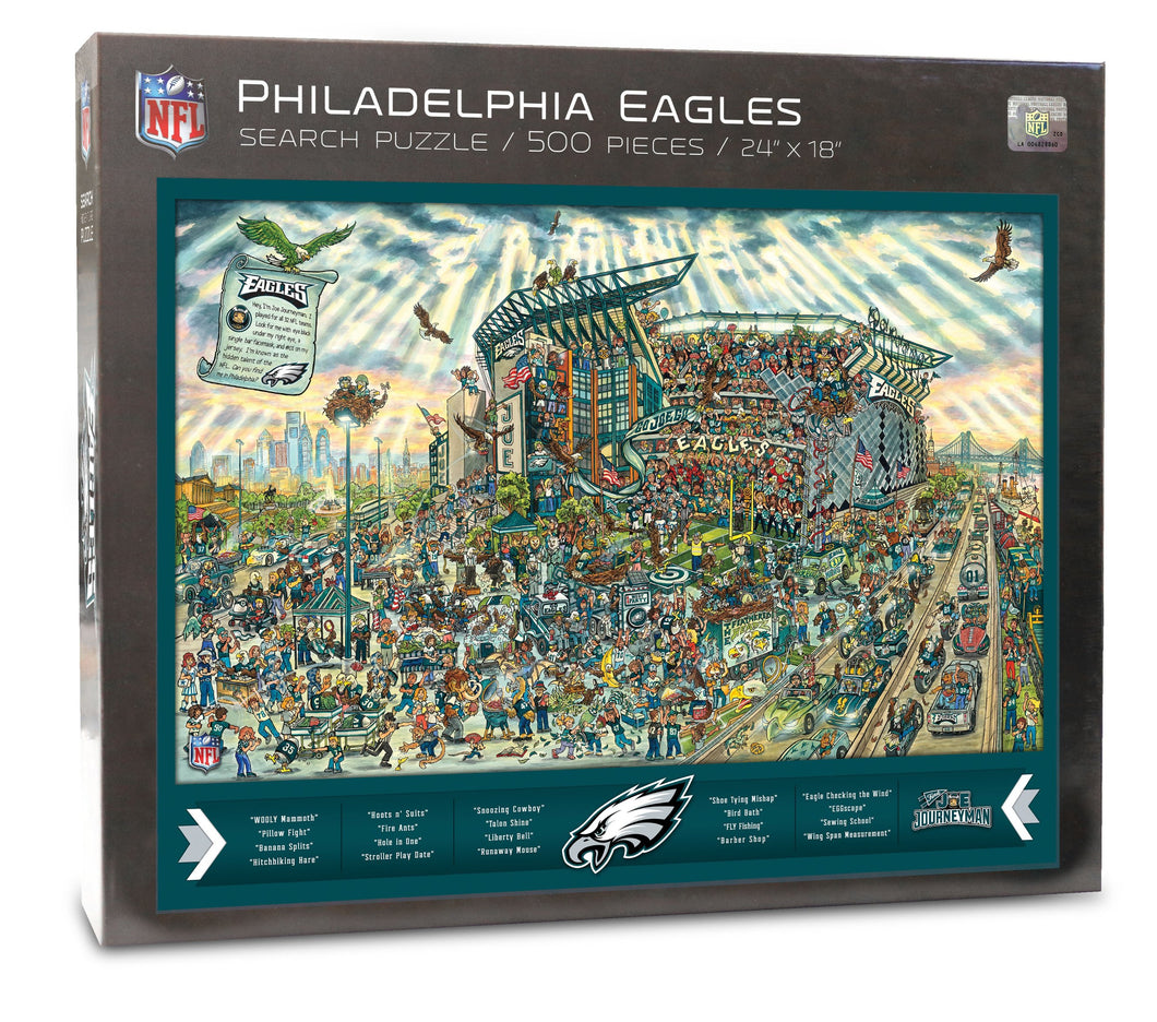 Philadelphia Eagles Joe Journeyman Puzzle