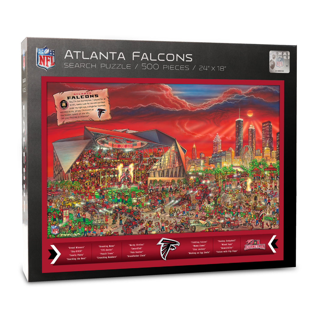 Atlanta Falcons Joe Journeyman Puzzle
