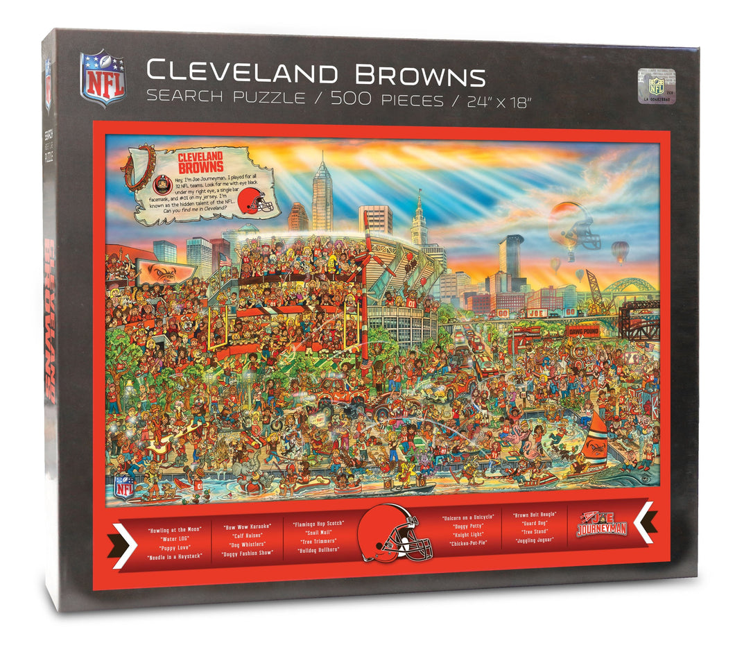 Cleveland Browns Joe Journeyman Puzzle