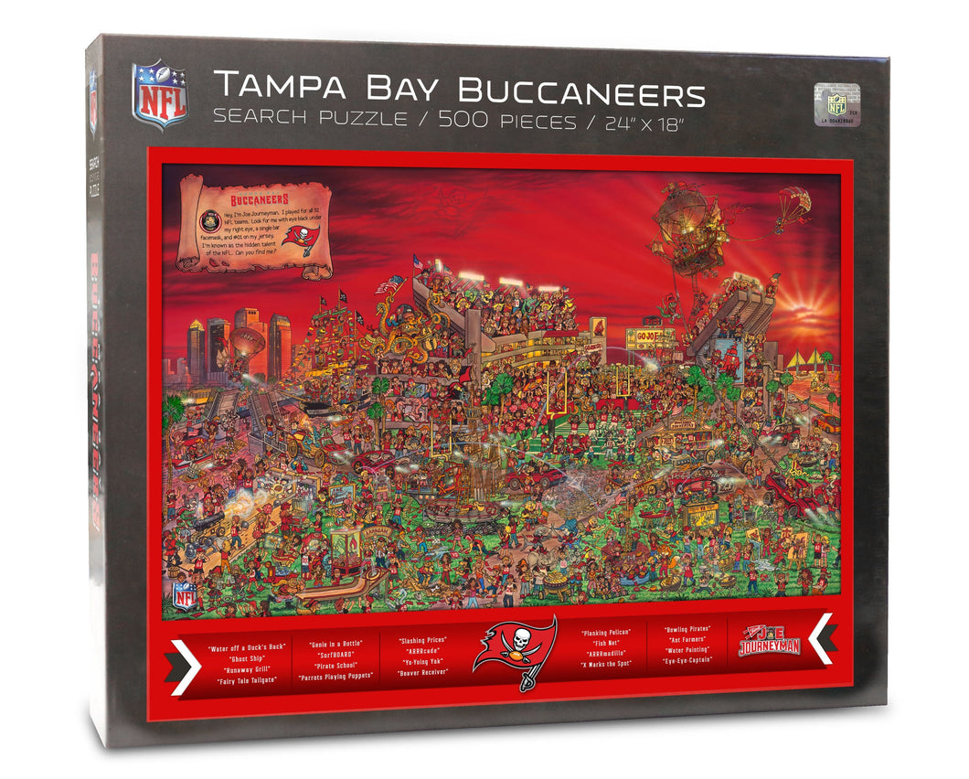 Tampa Bay Buccaneers Joe Journeyman Puzzle