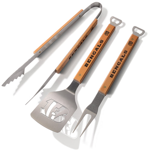 Cincinnati Bengals 3 Piece Classic BBQ Grill Set