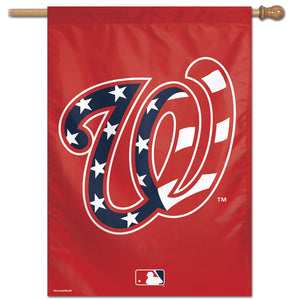 Washington Nationals  Vertical Flag - 28"x40"                                                                                                    