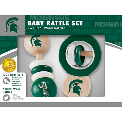 Michigan State Spartans Baby Rattles