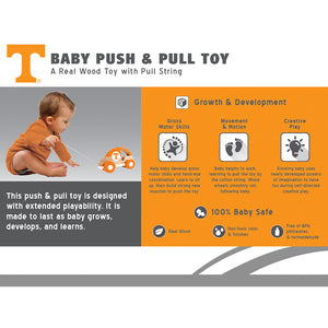 Tennessee Volunteers Push & Pull Toy