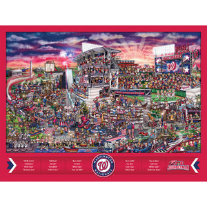 Washington Nationals Joe Journeyman Puzzle