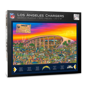 Los Angeles Chargers Joe Journeyman Puzzle