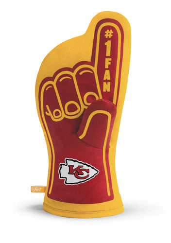 Kansas City Chiefs #1 Fan Oven Mitt