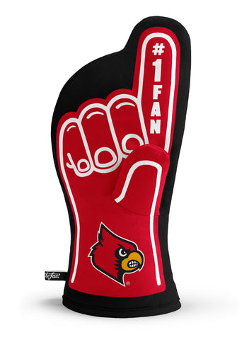 Louisville Cardinals #1 Fan Oven Mitt