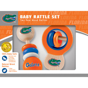 Florida Gators Baby Rattle Set