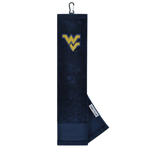 West Virginia Mountaineers Golf Face/Club Embroidered Towel