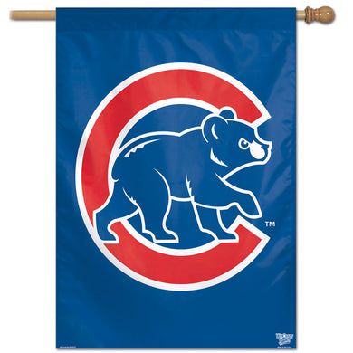 Chicago Cubs Retro Vertical Flag    