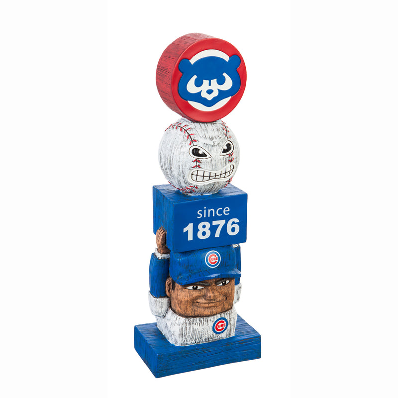 Chicago Cubs MLB Day Of The Dead Skull Figurine