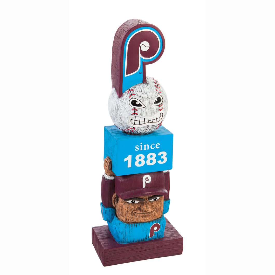 Philadelphia Phillies Vintage Tiki Totem