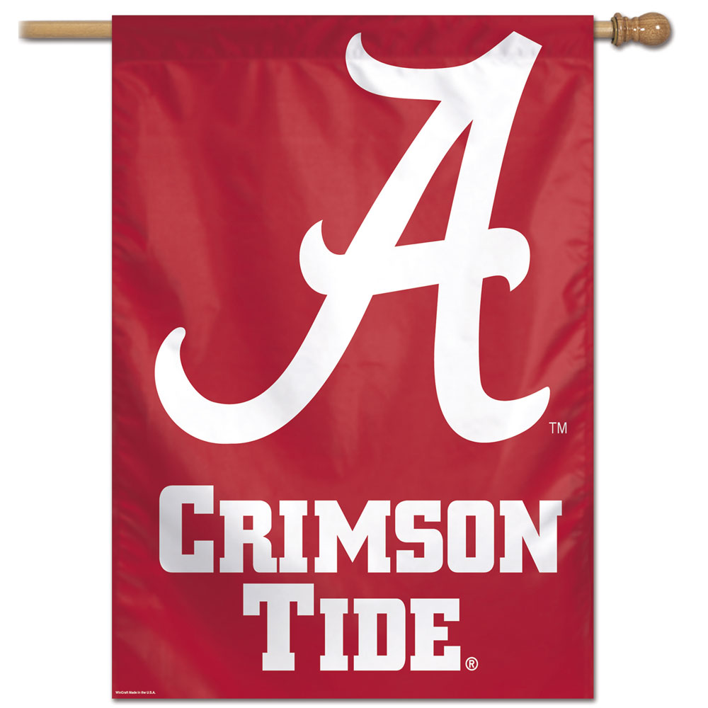 Alabama Crimson Tide Vertical Flag 28