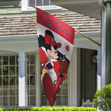 St. Louis Cardinals Mickey Mouse Vertical Flag - 28"x40"