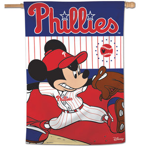 St. Louis Cardinals Mickey Mouse Fabric