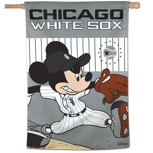 Chicago White Sox Mickey Mouse Vertical Flag - 28